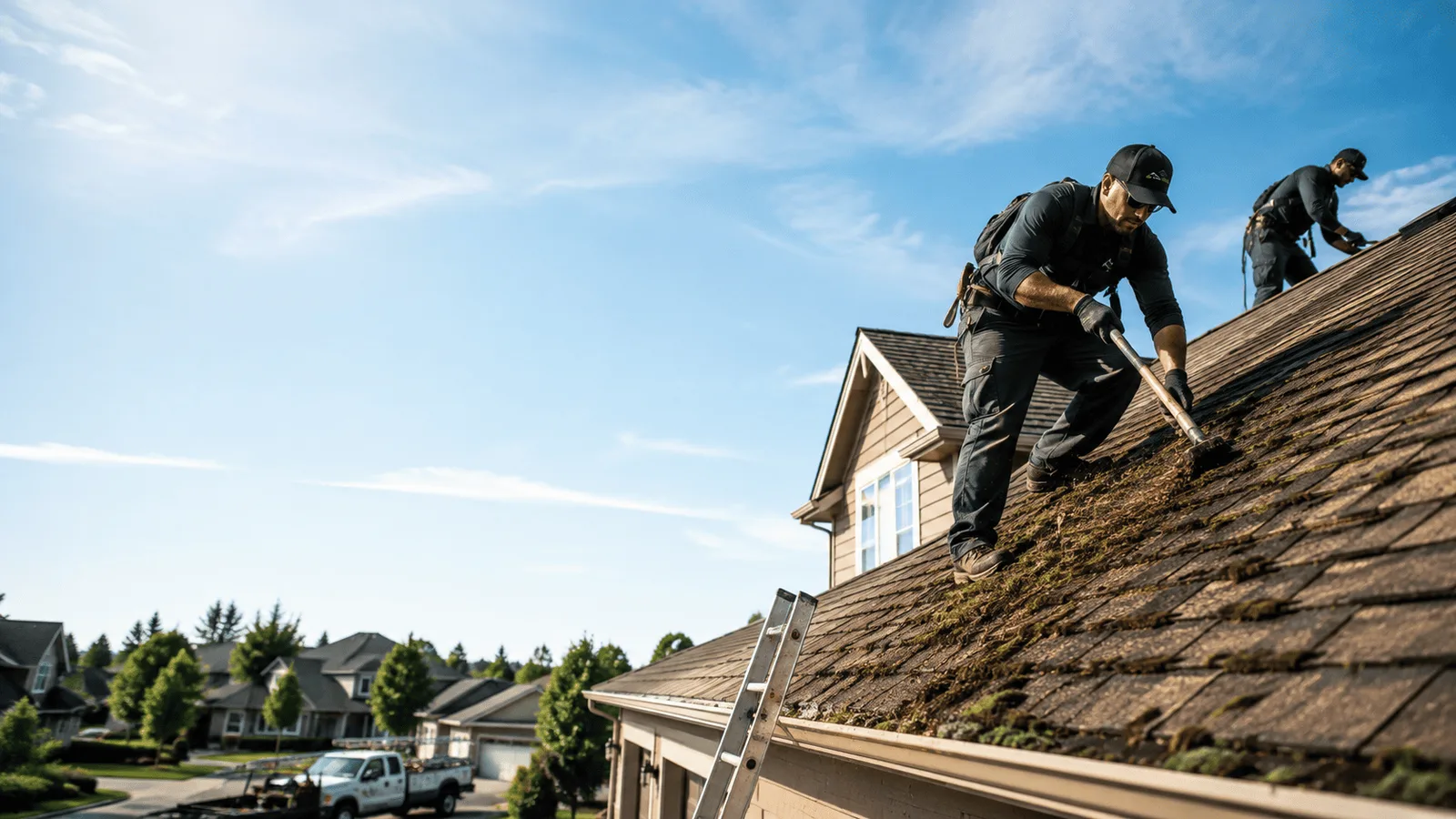 Roof Moss Removal in Melvin, TX near me
